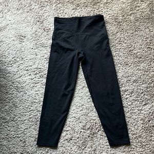 SPANX Booty Boost Active 7/8 Leggings in Black - Size Large